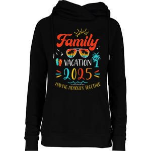 Family Vacation 2025 Holiday Summer Matching Group Womens Funnel Neck Pullover Hood