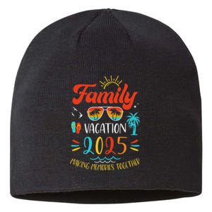 Family Vacation 2025 Holiday Summer Matching Group Sustainable Beanie