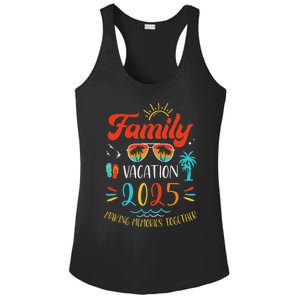 Family Vacation 2025 Holiday Summer Matching Group Ladies PosiCharge Competitor Racerback Tank