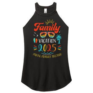 Family Vacation 2025 Holiday Summer Matching Group Women's Perfect Tri Rocker Tank