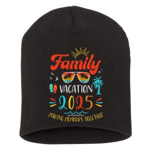 Family Vacation 2025 Holiday Summer Matching Group Short Acrylic Beanie