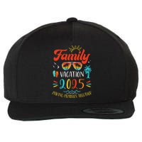 Family Vacation 2025 Holiday Summer Matching Group Wool Snapback Cap