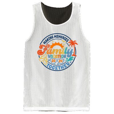 Family Vacation 2024 Creating Memories Together Mesh Reversible Basketball Jersey Tank