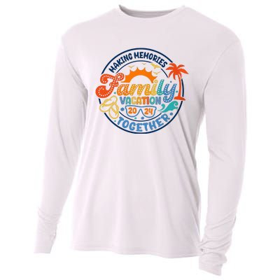 Family Vacation 2024 Creating Memories Together Cooling Performance Long Sleeve Crew