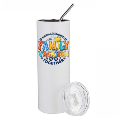 Family Vacation 2024 Making Memories Together Stainless Steel Tumbler