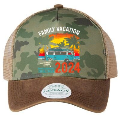 Family Vacation 2024 Beach Matching Summer Vacation 2024 Legacy Tie Dye Trucker Hat