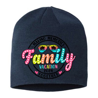 Family Vacation 2024 Summer Matching Sustainable Beanie