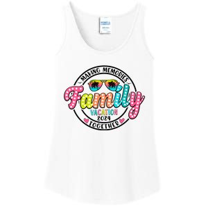 Family Vacation 2024 Summer Matching Ladies Essential Tank