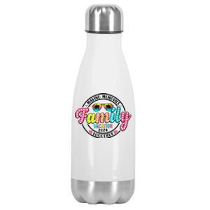 Family Vacation 2024 Summer Matching Stainless Steel Insulated Water Bottle