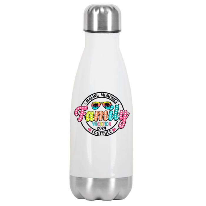 Family Vacation 2024 Summer Matching Stainless Steel Insulated Water Bottle