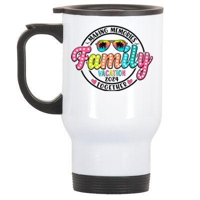 Family Vacation 2024 Summer Matching Stainless Steel Travel Mug