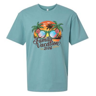 Family Vacation 2024 Summer Sueded Cloud Jersey T-Shirt