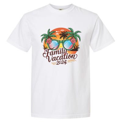 Family Vacation 2024 Summer Garment-Dyed Heavyweight T-Shirt