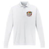 Family Vacation 2024 Summer Performance Long Sleeve Polo