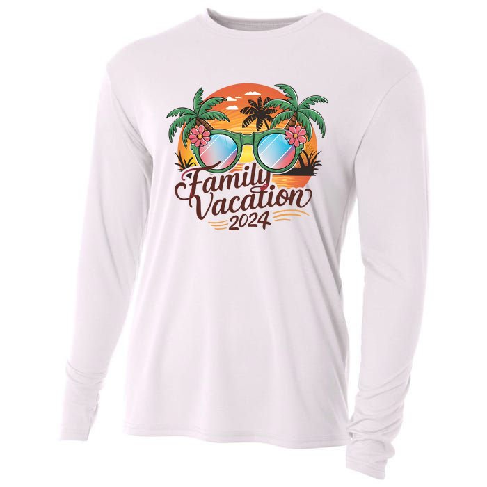 Family Vacation 2024 Summer Cooling Performance Long Sleeve Crew