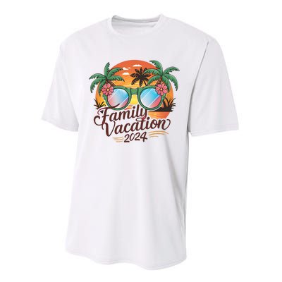 Family Vacation 2024 Summer Performance Sprint T-Shirt