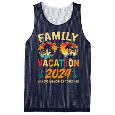 Family Vacation 2024 Beach Matching Summer Vacation 2024 Mesh Reversible Basketball Jersey Tank