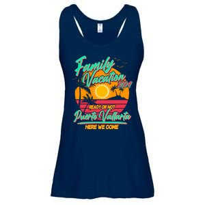 Family Vacation 2024 Ready Or Not Puerto Vallarta Here We Come Ladies Essential Flowy Tank