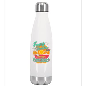 Family Vacation 2024 Ready Or Not Puerto Vallarta Here We Come Stainless Steel Insulated Water Bottle