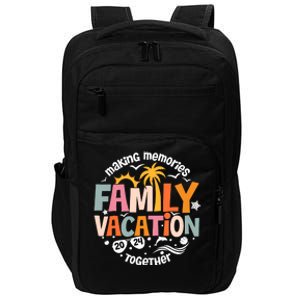 Family Vacation 2024 Beach Matching Family Summer Vacation Impact Tech Backpack