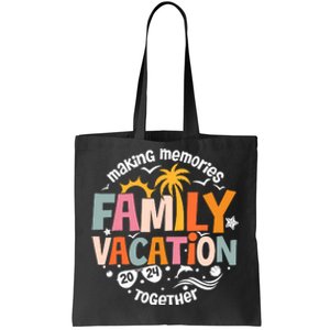 Family Vacation 2024 Beach Matching Family Summer Vacation Tote Bag