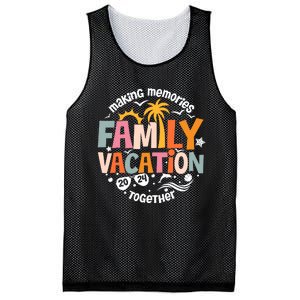 Family Vacation 2024 Beach Matching Family Summer Vacation Mesh Reversible Basketball Jersey Tank