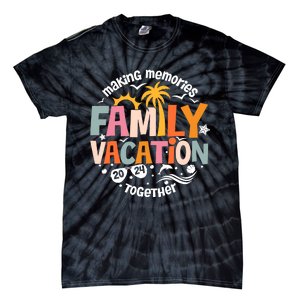 Family Vacation 2024 Beach Matching Family Summer Vacation Tie-Dye T-Shirt