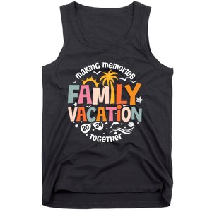 Family Vacation 2024 Beach Matching Family Summer Vacation Tank Top