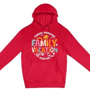 Family Vacation 2024 Beach Matching Family Summer Vacation Premium Pullover Hoodie