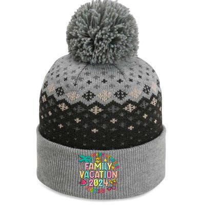 Family Vacation 2024 Summer Vibes The Baniff Cuffed Pom Beanie