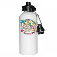 Family Vacation 2024 Summer Vibes Aluminum Water Bottle 