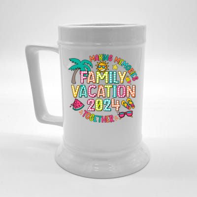 Family Vacation 2024 Summer Vibes Beer Stein