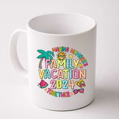 Family Vacation 2024 Summer Vibes Coffee Mug