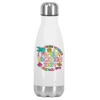 Family Vacation 2024 Summer Vibes Stainless Steel Insulated Water Bottle