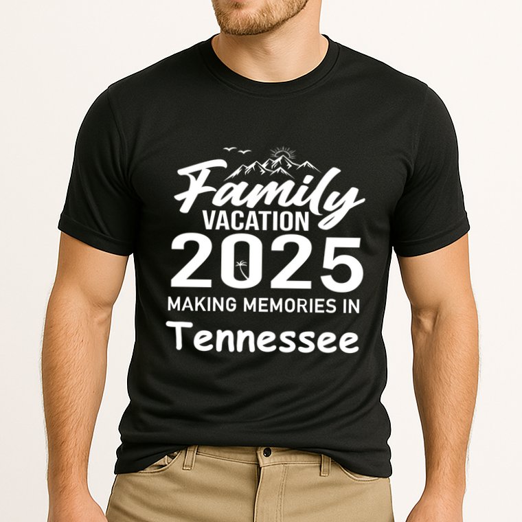 Family Vacation 2025 Making Memories Tennessee Summer Trip Gift Cooling Performance Crew T-Shirt