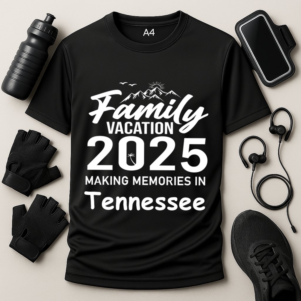 Family Vacation 2025 Making Memories Tennessee Summer Trip Gift Cooling Performance Crew T-Shirt