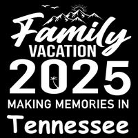 Family Vacation 2025 Making Memories Tennessee Summer Trip Gift Cooling Performance Crew T-Shirt