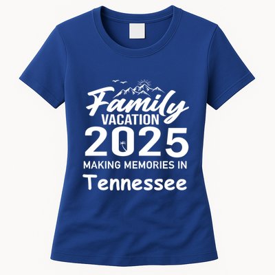 Family Vacation 2025 Making Memories Tennessee Summer Trip Gift Womens T-Shirt