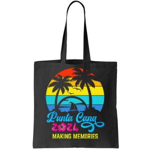 Family Vacation 2024 Dominican Republic Punta Cana Vacation Tote Bag