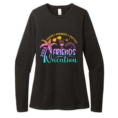 Friends Vacation 2024 Making Memories Together Womens CVC Long Sleeve Shirt