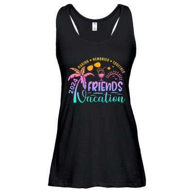 Friends Vacation 2024 Making Memories Together Ladies Essential Flowy Tank