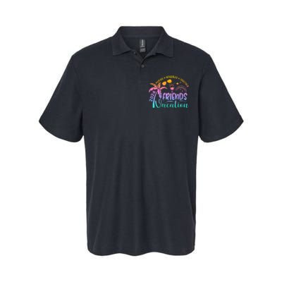 Friends Vacation 2024 Making Memories Together Softstyle Adult Sport Polo