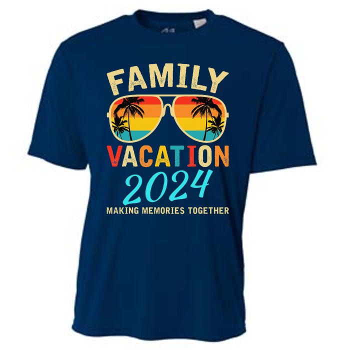 Family Vacation 2024 Beach Matching Summer Vacation 2024 Cooling Performance Crew T-Shirt