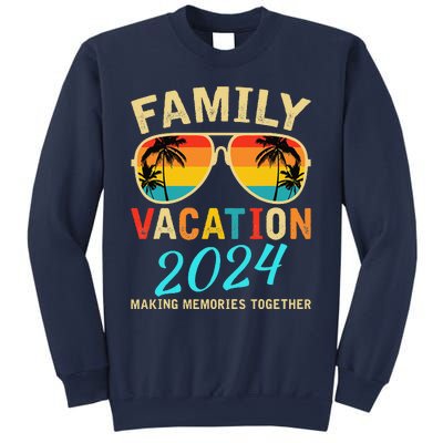 Family Vacation 2024 Beach Matching Summer Vacation 2024 Sweatshirt