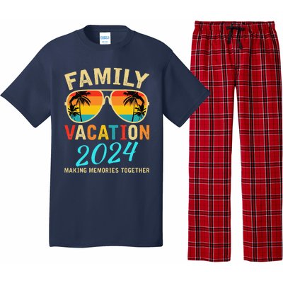 Family Vacation 2024 Beach Matching Summer Vacation 2024 Pajama Set