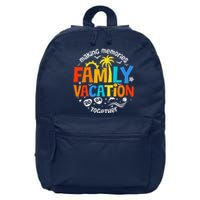 Family Vacation 2024 Making Memories Together Matching Group 16 in Basic Backpack