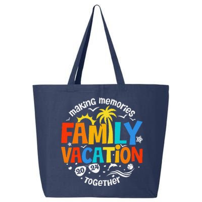 Family Vacation 2024 Making Memories Together Matching Group 25L Jumbo Tote