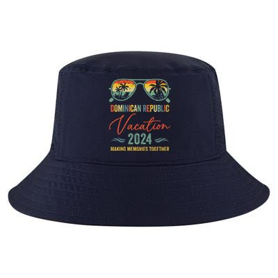 Family Vacation 2024 Summer Dominican Republic Matching Cool Comfort Performance Bucket Hat