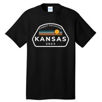 Family Vacation 2024 Kansas Matching Family Souvenir Tall T-Shirt