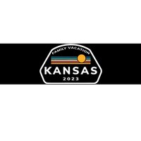 Family Vacation 2024 Kansas Matching Family Souvenir Bumper Sticker